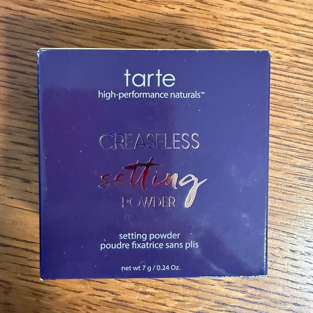 Tarte Creaseless Setting Powder - Honey